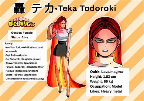 who is teka todoroki|Teka